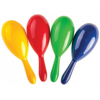 Plastové rumba koule 18 cm Žlutá – Hledejceny.cz