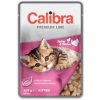 Kapsička pro kočky Calibra Premium Kitten Turkey & Chicken 5 x 100 g