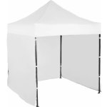 Expodum Nůžkový stan 2x2m ocelový Bílá 3 boční plachty – Zboží Dáma