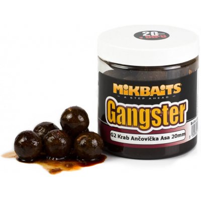 Mikbaits Gangster v dipu 250ml 24mm G2 Krab&Ančovička&Asa – Hledejceny.cz