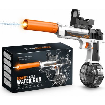 Battle Elektrická vodní pistole Desert Eagle, 425 ml, černá – Hledejceny.cz