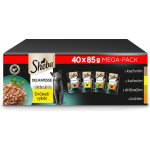 Sheba Select Slices in jelly kuře krůta kachna drůbeží 40 x 85 g – Sleviste.cz