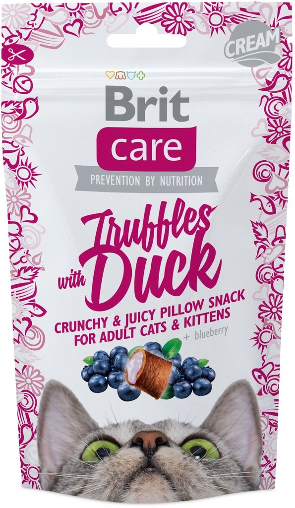Brit Care Cat Snack Truffles Duck 50 g