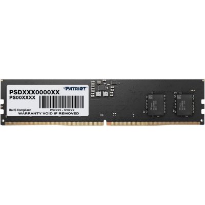 Patriot Signature 16GB 5600MHz SO-DIMM DDR5 CL46 NON-ECC Unbuffered 1.1V PSD516G560081S – Zbozi.Blesk.cz