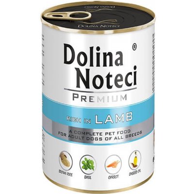 Dolina Noteci Premium Bohatá na jehněčí 400 g – Hledejceny.cz