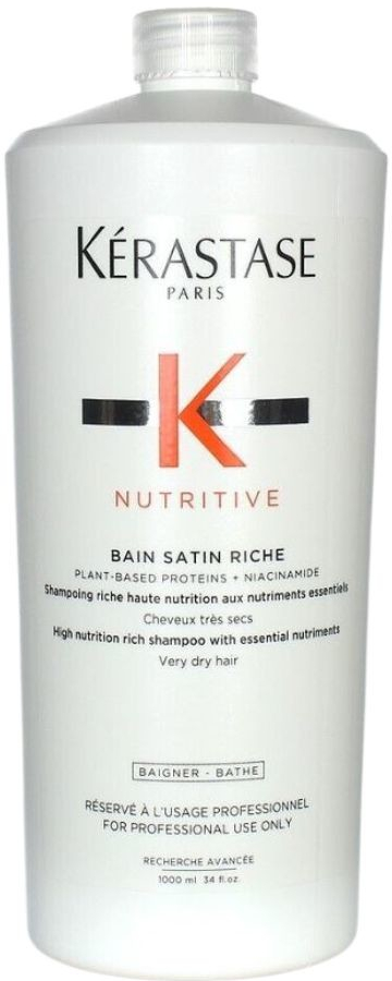 Kérastase Nutritive Bain Satin Riche Shampoo 1000 ml