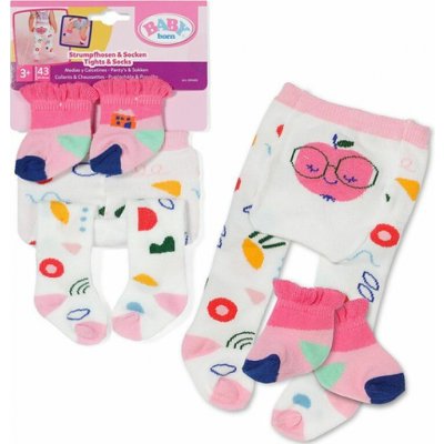 Zapf Creation BABY born Punčocháče a ponožky se vzory 43 cm – Sleviste.cz