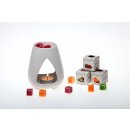 Scented Cubes Aroma lampa - DH 1057 bílá pro vonné vosky