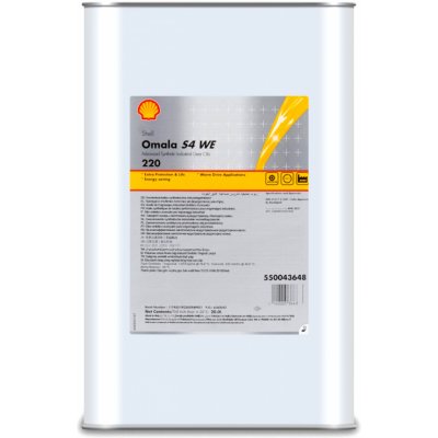 Shell Omala S4 WE 220 20 l – Zboží Mobilmania