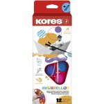 Kores Akuarellos 25 mm 12 barev – Zboží Dáma