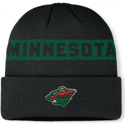 Fanatics Pánská zimní čepice Minnesota Wild NHL Authentic Pro A/Cap Cuffed beanie – Hledejceny.cz