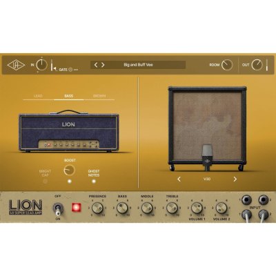 Universal Audio Lion '68 Super Lead Amp el. licence – Sleviste.cz