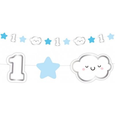 GoDan Papírová girlanda pro 1. narozeniny 120 cm – Hledejceny.cz