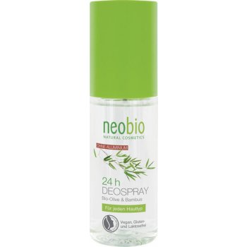 Neobio 24h deospray Bio Oliva & Bambus 100 ml