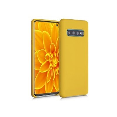 Pouzdro Kwmobile Samsung Galaxy S10 žluté – Zbozi.Blesk.cz