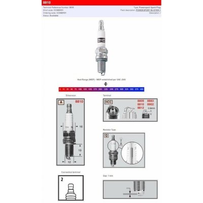 CHAMPION S-PLUG 8810 CCH88101 – Hledejceny.cz