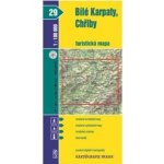 BÍLÉ KARPATY CHŘIBY 1:100 000 Kartografie – Zboží Mobilmania