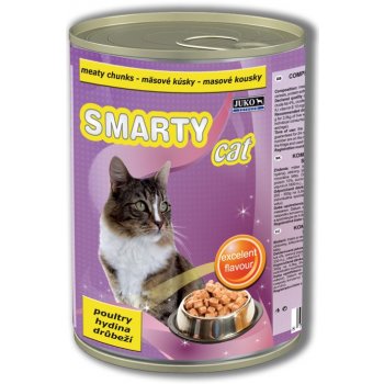 Smarty chunks Cat drůbeží 410 g