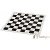 Koženková šachovnice černá 51 cm