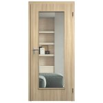 Sapeli Elegant Komfort M40 otočné dub Hikari 70 x 197 cm Čiré sklo – Hledejceny.cz