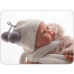 Antonio Juan Realistická miminko holčička Kika v zimním oblečku – Zboží Mobilmania