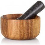 Adhoc Hmoždíř Taru, dřevo akácie/žula 13 cm – Zboží Mobilmania