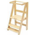 Busykids Montessori skládací učící věž natura – Hledejceny.cz