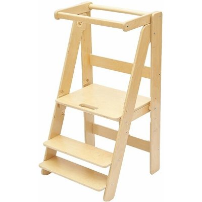 Busykids Montessori skládací učící věž natura – Hledejceny.cz