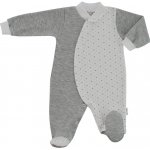 ESITO Kojenecký overal hvězdička Barva hvězdička šedá – Zboží Dáma