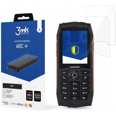 Ochranná fólie 3MK myPhone Hammer 3 / 3 Plus, 2ks – Zboží Mobilmania