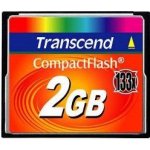 Transcend CompactFlash 2 GB TS2GCF133 – Zboží Mobilmania