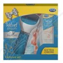 Scholl Velvet Smooth elektrický pilník na chodidla + Essential Smooth denní hydratační krém 60 ml dárková sada