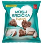 Semix Müsli srdíčka s čokoládou a kokosem 50g – Zboží Dáma