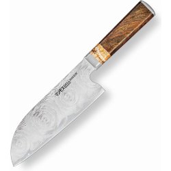 Dellinger Manmosu Professional Damascus nůž šéfkuchaře Santoku 180 mm