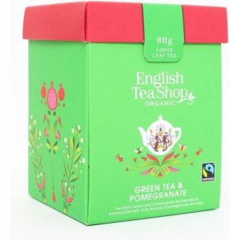 English Tea Shop Zelený čaj s granátovým jablkem sypaný 80 g