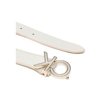 Calvin Klein dámský pásek Re-Lock Saff Ck belt K60K609980 Béžová – Zboží Mobilmania