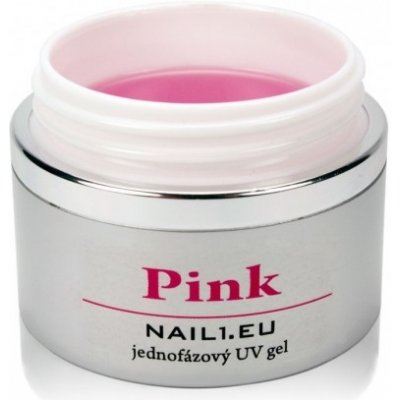 Nail1 Pink UV gel jednofázový 40 ml – Zbozi.Blesk.cz
