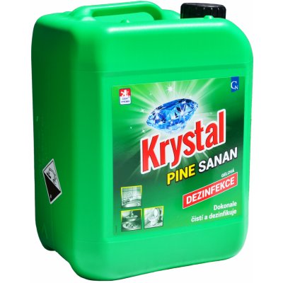 Krystal Pine Sanan - extra hustý čistící s dezinfekční gel 5 l