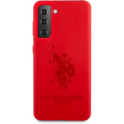 Pouzdro U.S. Polo Double Horse Silikonové Samsung Galaxy S21 Red – Hledejceny.cz