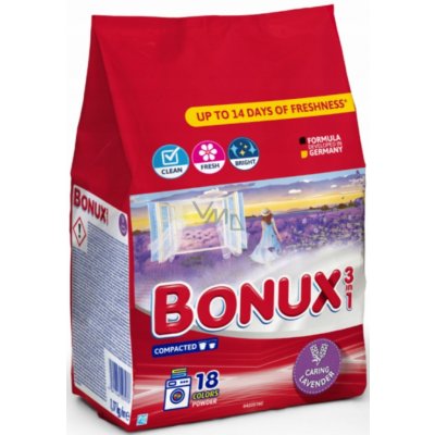Bonux Pure Magnolia prací prášek na barevné prádlo 18 PD 1,17 kg – Hledejceny.cz