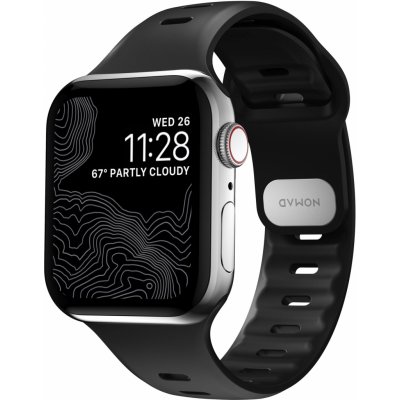 Nomad Sport Slim Strap M/L Black Apple Watch 45/44/42mm NM01143185 – Zboží Mobilmania