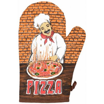 Chňapka kuchyňská, Pizza, cihlová – Hledejceny.cz