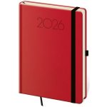 New Praga A5 týdenní 2026 červený – Zboží Mobilmania