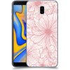 Pouzdro a kryt na mobilní telefon Samsung Pouzdro ACOVER Samsung Galaxy J6+ J610F s motivem Floral I