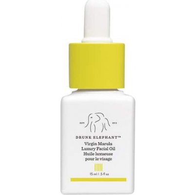 DRUNK ELEPHANT Virgin Marula Luxury Facial Oil 15 ml – Zboží Dáma