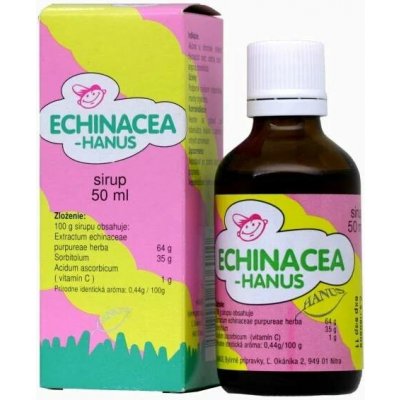 Hanus Echinacea sirup pro děti 50 ml – Hledejceny.cz