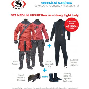 Set Medium Ursuit Rescue + Heavy Light Lady