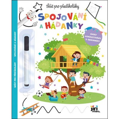 Sešit pro předškoláky Spojování a hádanky – Hledejceny.cz