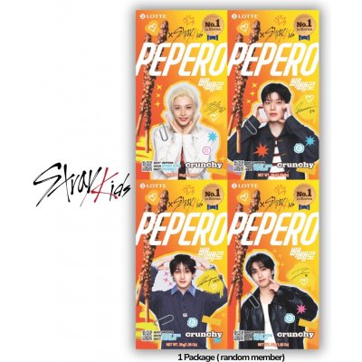 Lotte Pepero Stray Kids Crunchy 39 g – Sleviste.cz