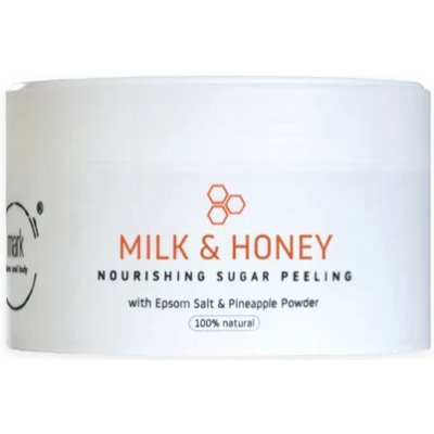 Mark scrub & body Cukrový peeling Sugar scrub Milk & Honey 200 ml